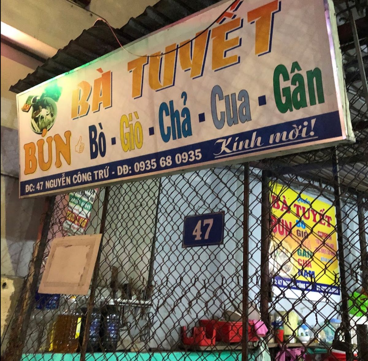 Bún bò bà Tuyết