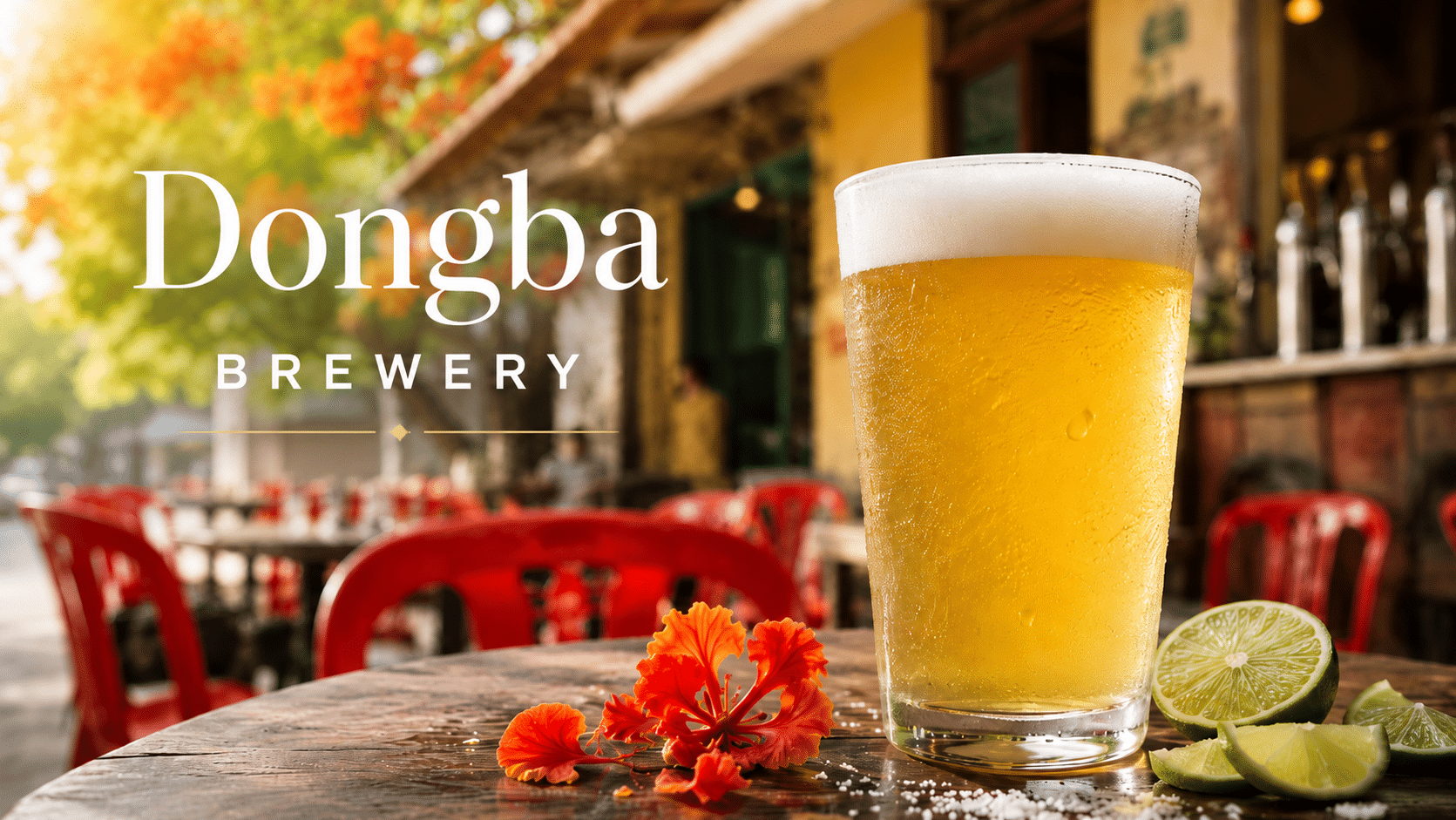 Margarita Lime Gose Bia Chanh Muối phiên bản mới tại Đông Ba Brewery Huế