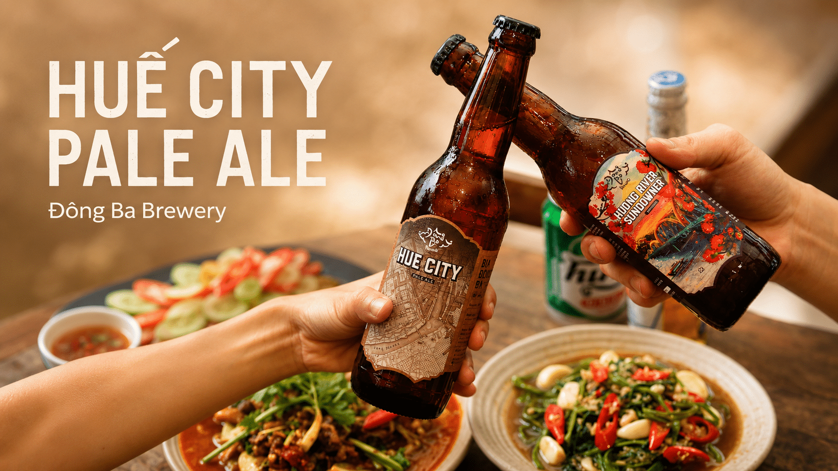 Huế City Pale Ale: Một ly Pale Ale dễ uống, thơm nhẹ và mang tinh thần Huế