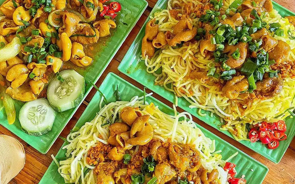 Bún Nghệ O Két