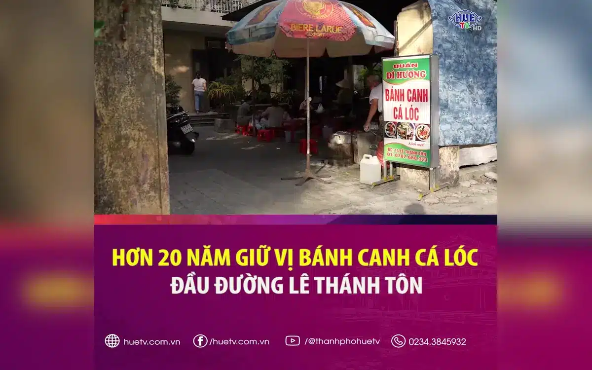 Bánh canh cá lóc Dì Hương