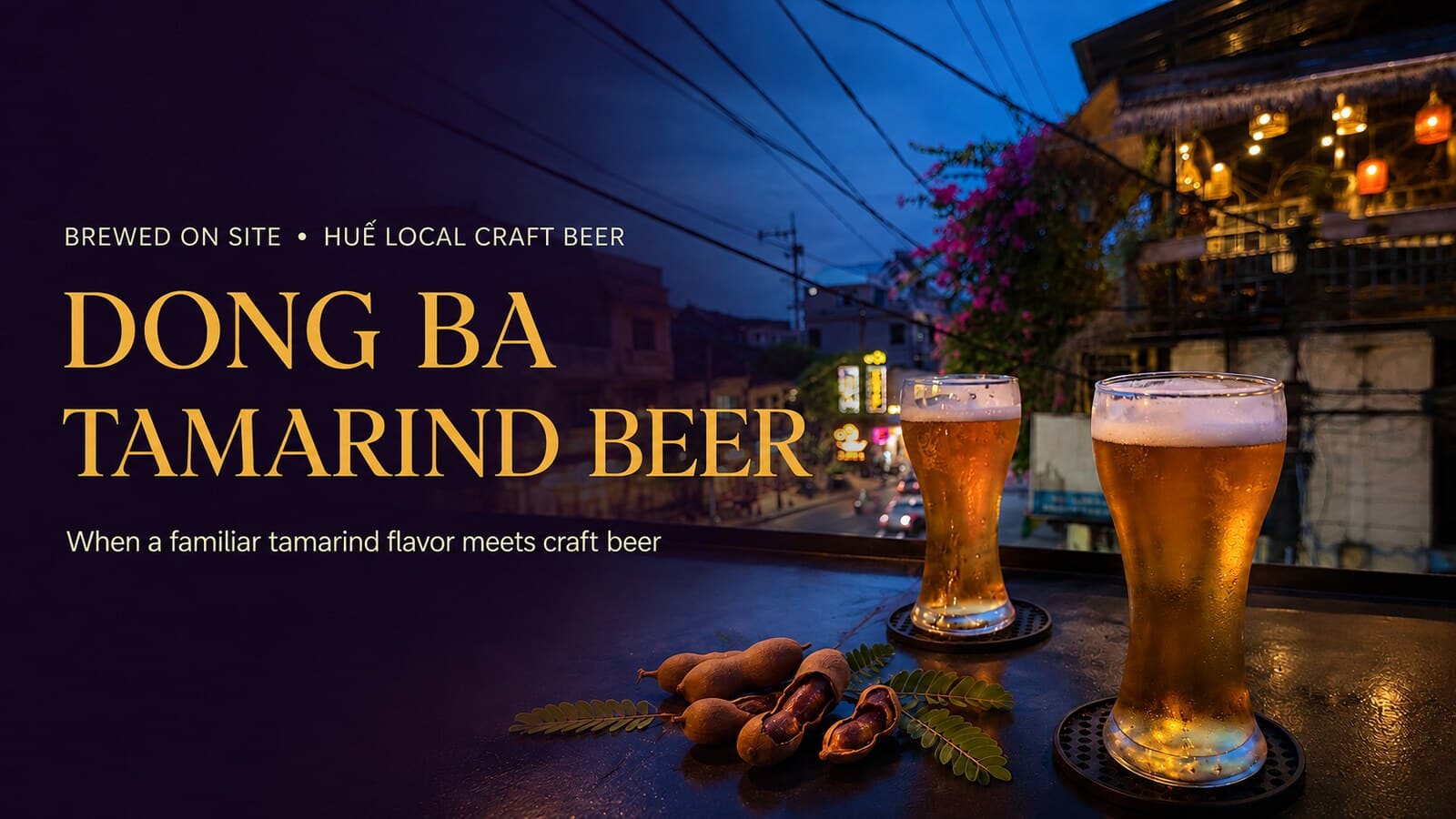 Đông Ba Tamarind Beer: When a Familiar Flavor Meets Craft Beer