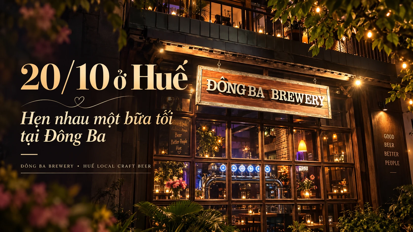 20/10 ở Huế: Hẹn nhau một bữa tối tại Đông Ba